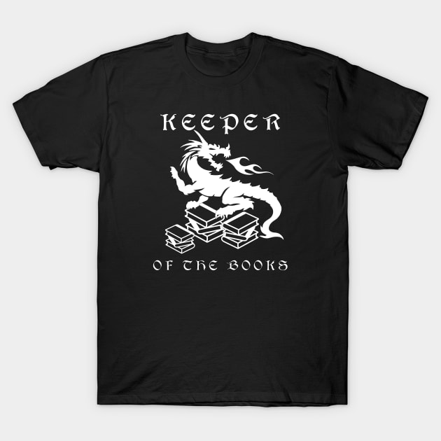 Keeper of the Books T-Shirt by LexieLou